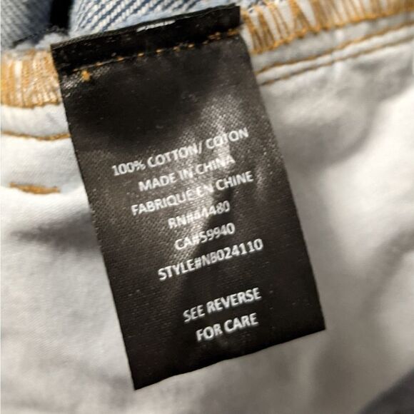 NWT AFRM Frey Colorblock Denim Skirt 30 - Picture 5 of 6